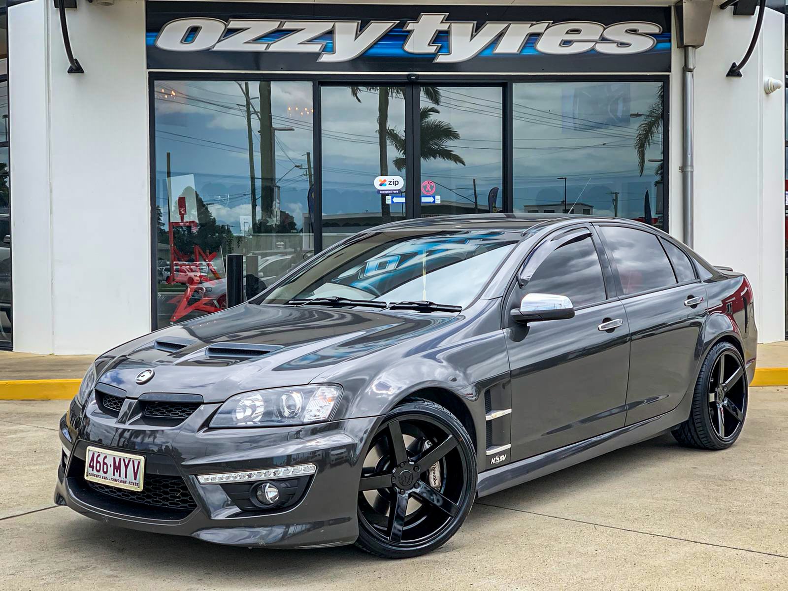 HOLDEN HSV CLUBSPORT HUSSLA BILLZ GLOSS BLACK Wheel #6053