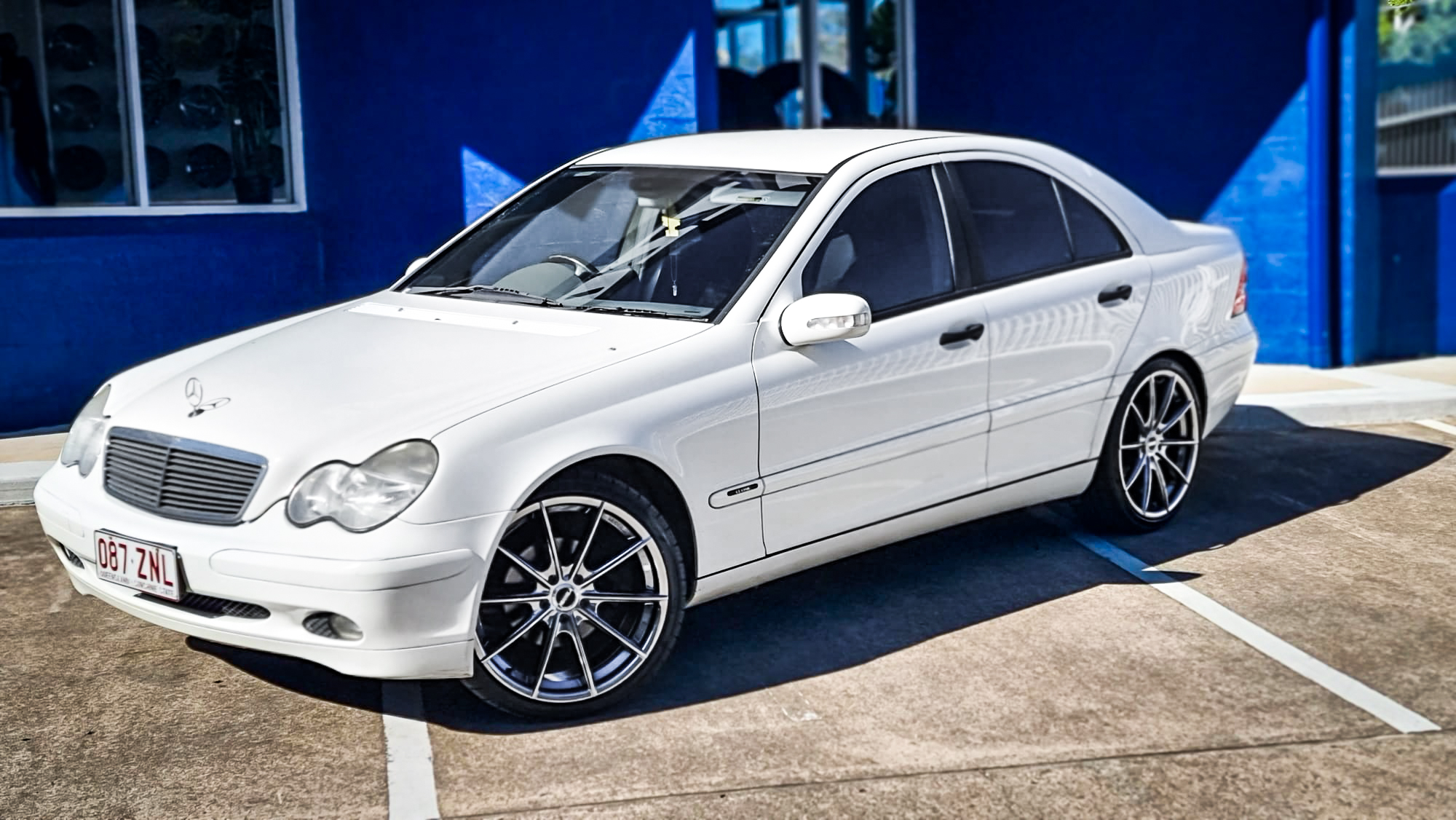 MERCEDES-BENZ C-CLASS HUSSLA MOZ BLACK CHROME RAPID P609