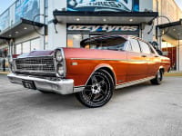 未使用品 Ford Australian Open 1995 ロンT サイズM FORD_FAIRLANE_PRO_DRAG_PD1_BLA