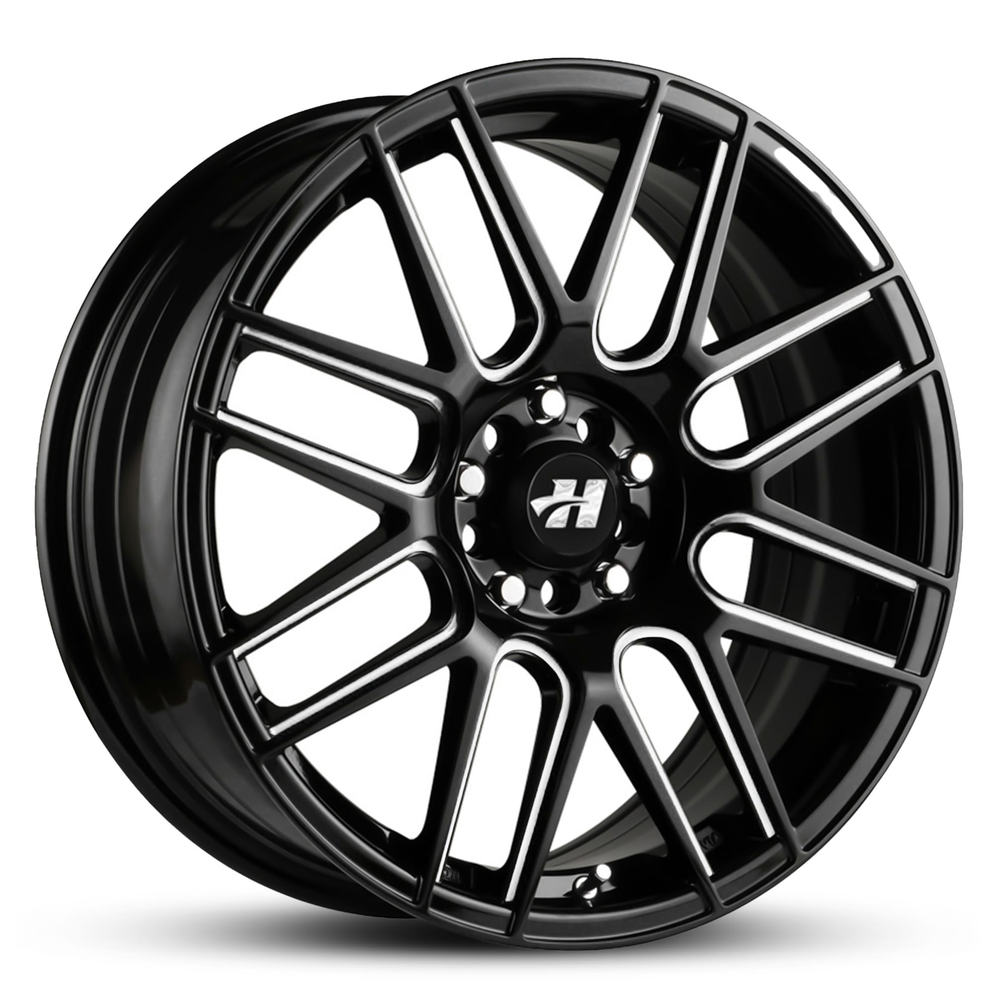 636 SATIN BLACK MILLED view 1