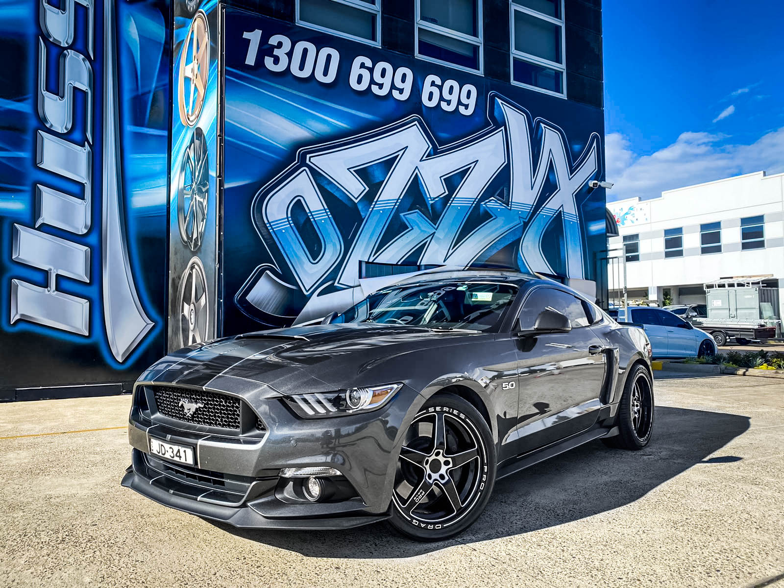 FORD MUSTANG PRO DRAG PD1 BLACK LIP 20 NITTO INVO